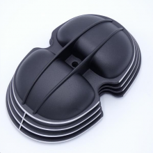 Cache culbuteur rond noir R 2V