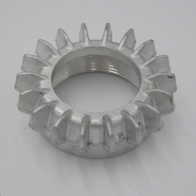 Ecrou coude d'échappement