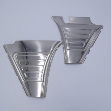 Paire de cache latéraux /5 chromé